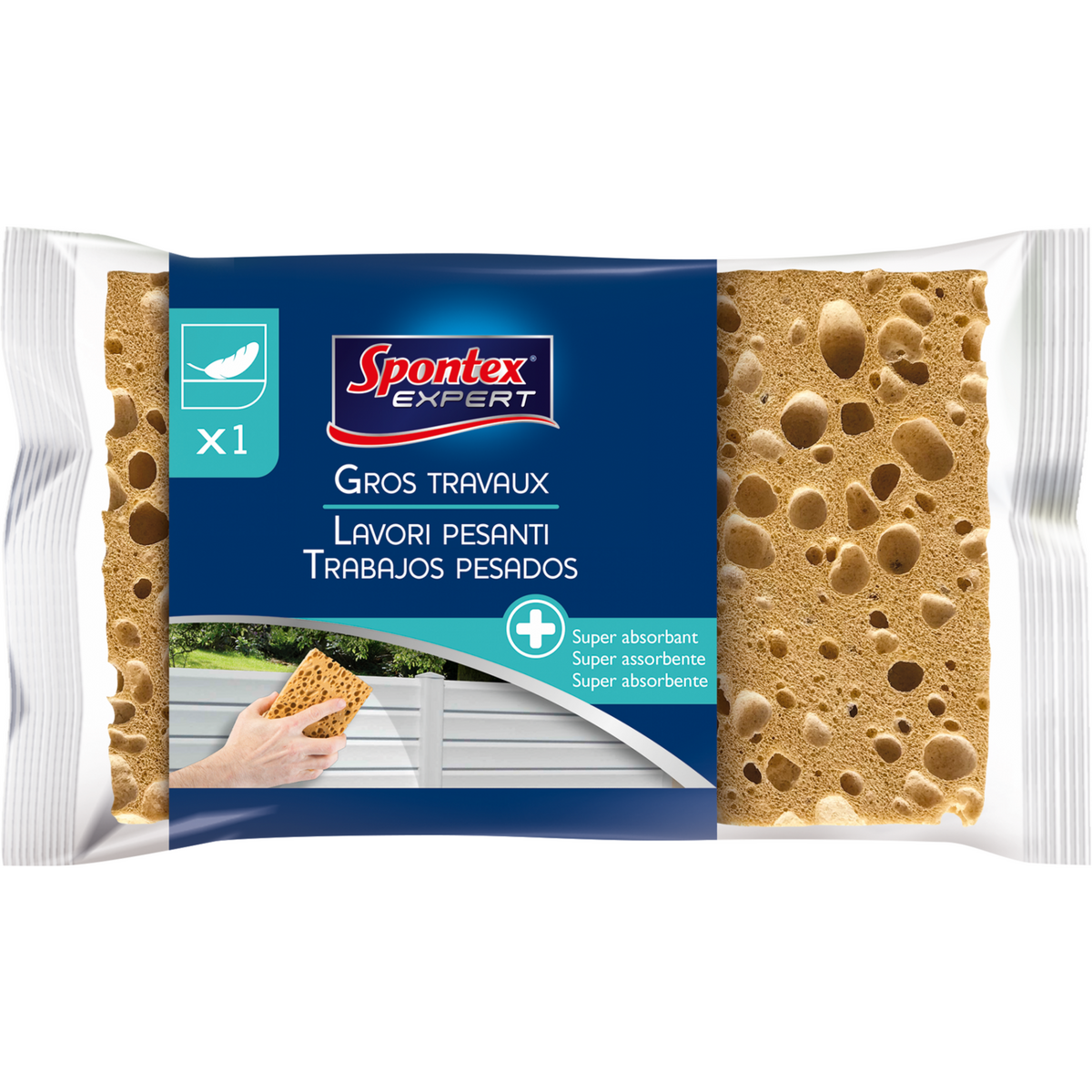 CENTRALE BRICO Eponge Gros Travaux SPONTEX EXPERT