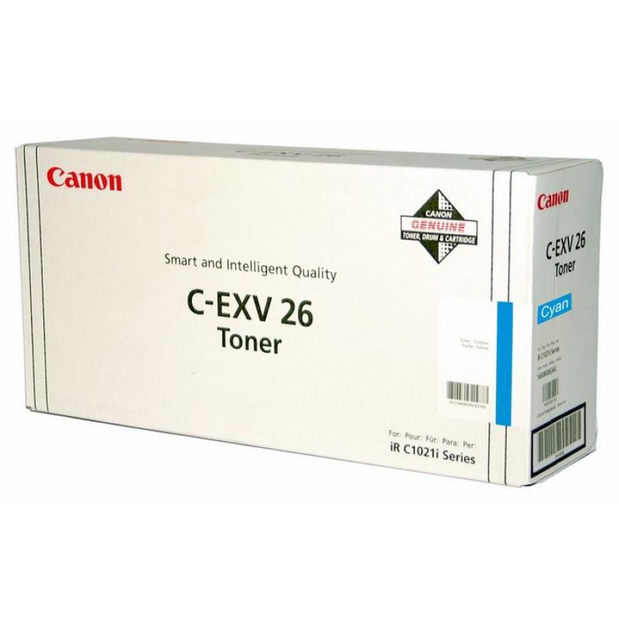 Voir la diapositive 2 : Canon Canon Toner C-EXV CEXV 26 Cyan (1659B006)