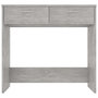 Voir la diapositive 3 : VIDAXL Bureau Gris beton 80x40x75 cm Bois d'ingenierie