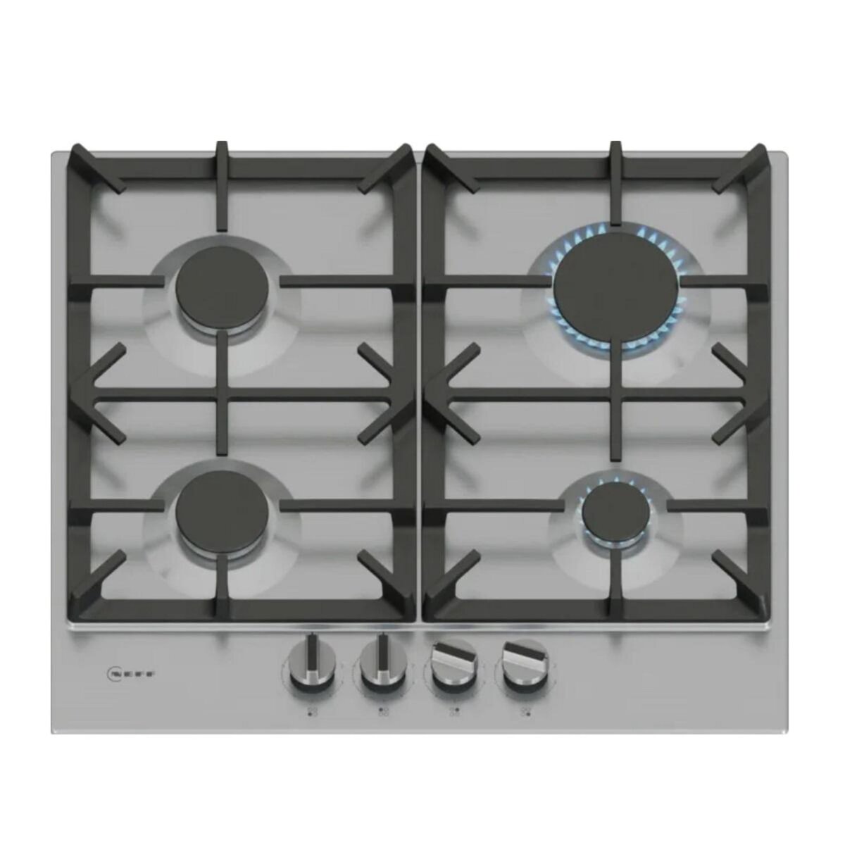 Neff Table de cuisson gaz 60cm 4 feux inox - T26CIP8N0
