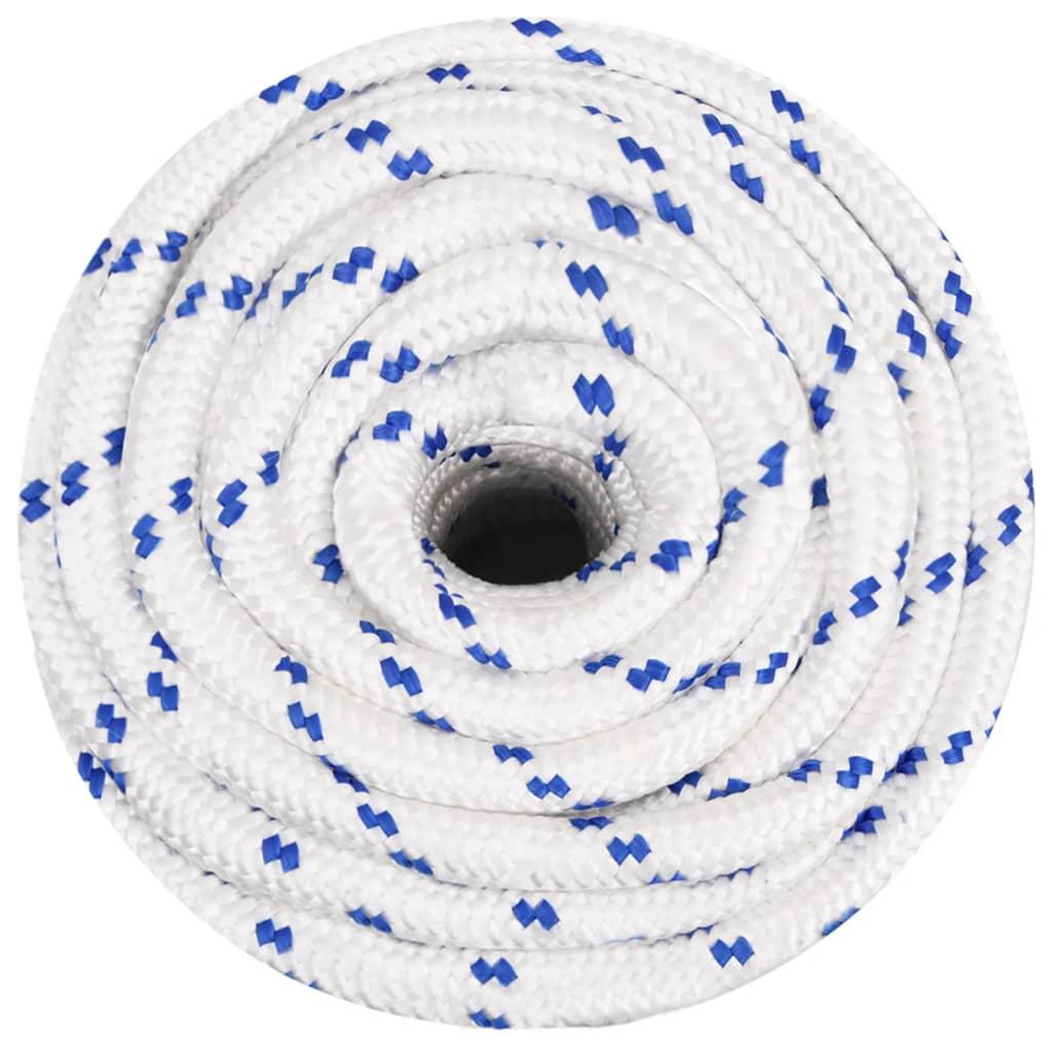 Voir la diapositive 3 : VIDAXL Corde de bateau Blanc 20 mm 25 m Polypropylene