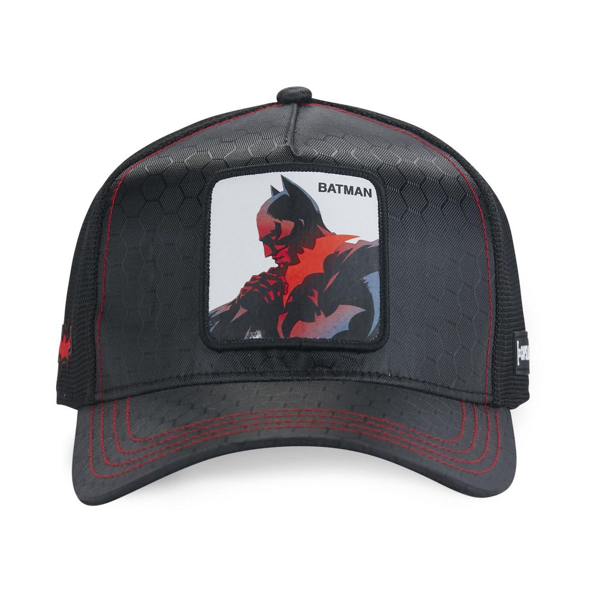 CAPSLAB Casquette homme trucker en nid d'abeille Dc Comics Batman