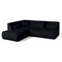 Voir la diapositive 2 : LISA DESIGN Onyx - canapé modulable d'angle gauche - 5 places - en velours côtelé