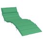 Voir la diapositive 2 : VIDAXL Coussin de chaise longue vert 180x60x3 cm tissu oxford