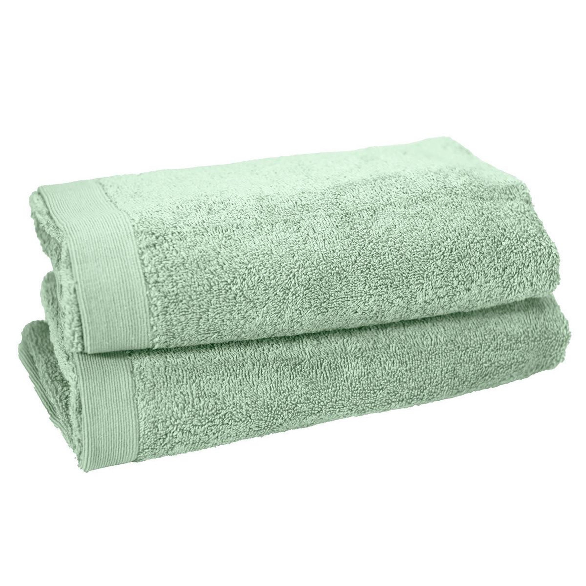 Voir la diapositive 1 : Sensei Maison Lot de 2 draps de bain 500 g/m² STUDIO - 70x130 cm