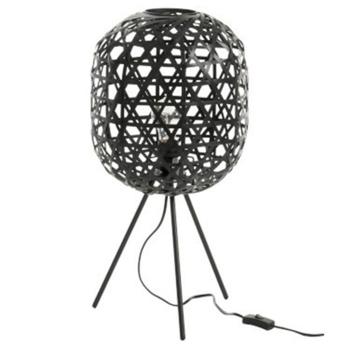 Paris Prix Lampe à Poser sur Trépied  Briot  59cm Noir