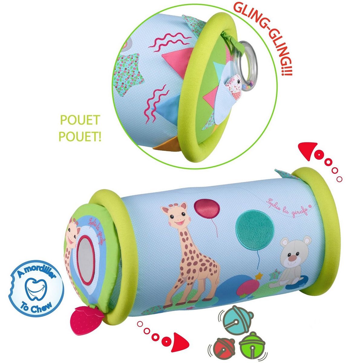 VULLI Coffret jouets les Essentiels de l'éveil Sophie La Girafe