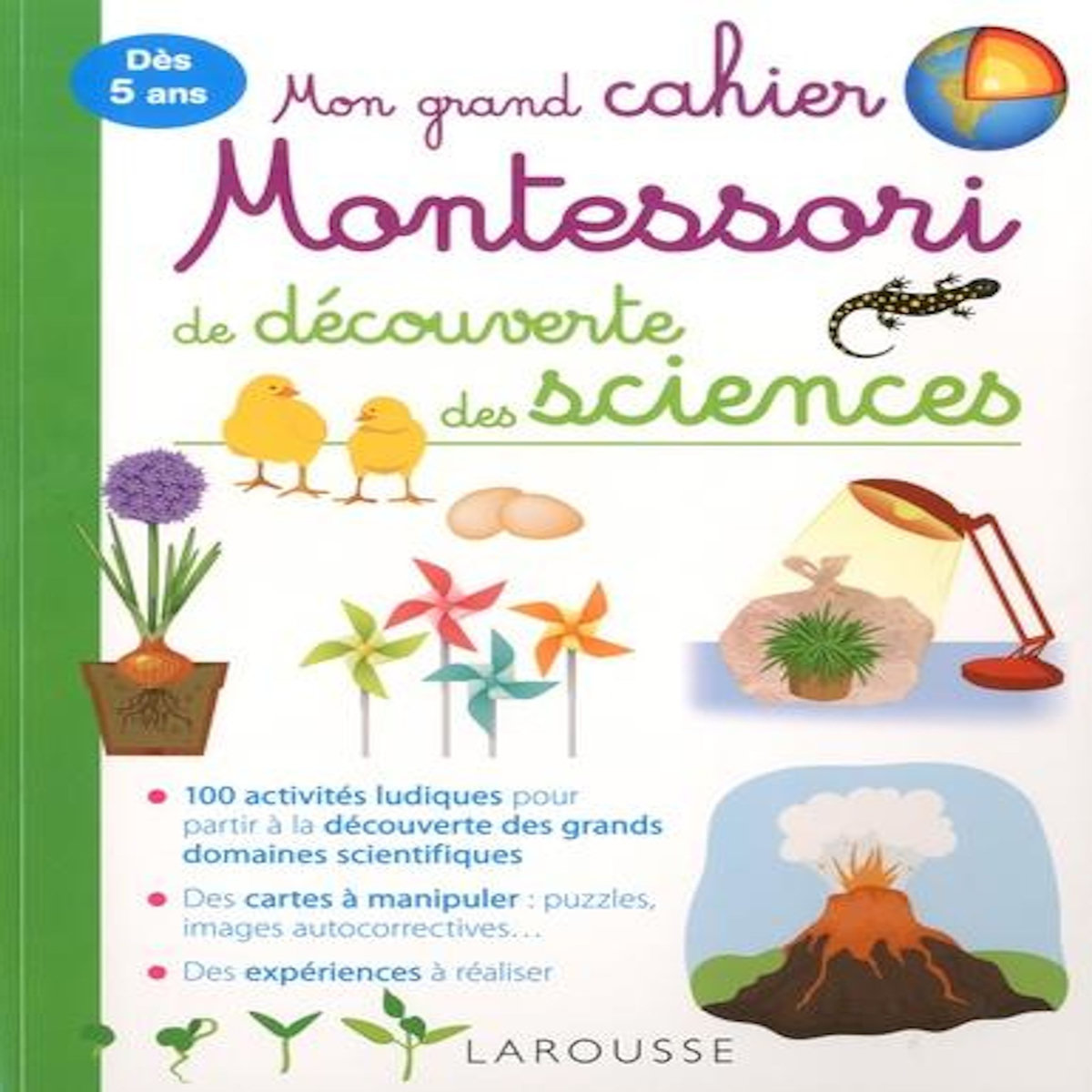MON GRAND CAHIER MONTESSORI DE DECOUVERTE DES SCIENCES, Girac-Marinier Carine