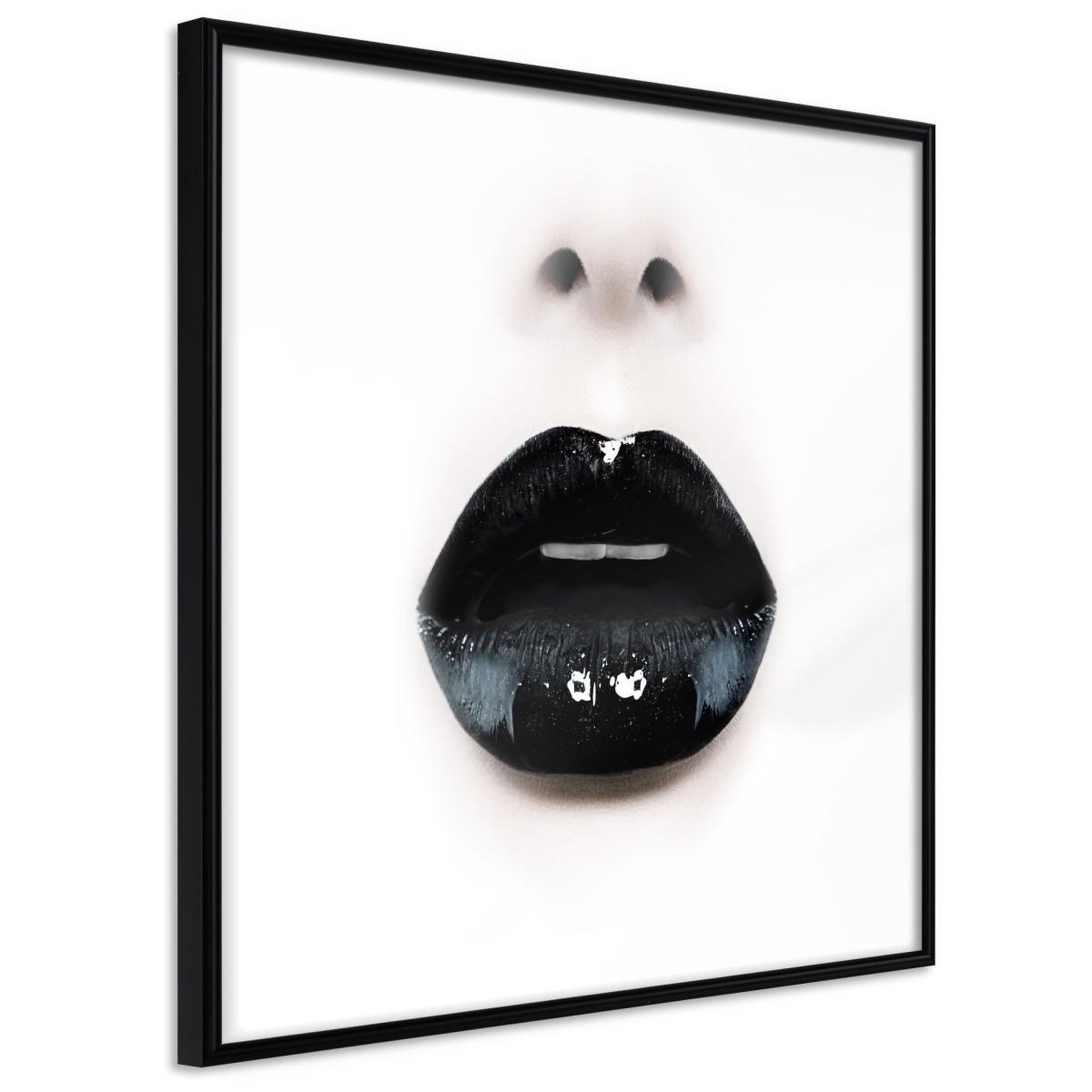 Paris Prix Affiche Murale Encadrée  Black Lipstick