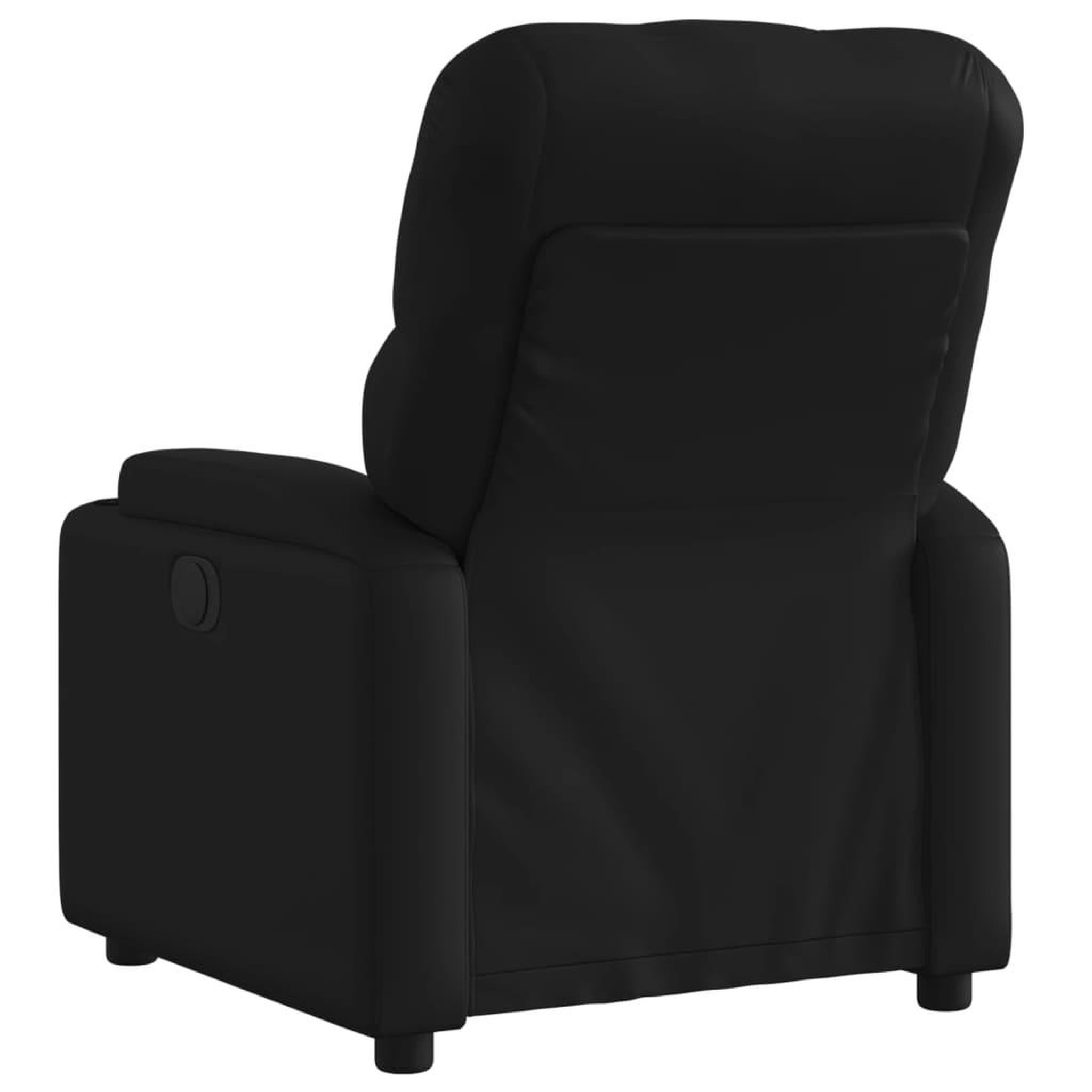 Voir la diapositive 5 : VIDAXL Fauteuil inclinable electrique Noir Similicuir