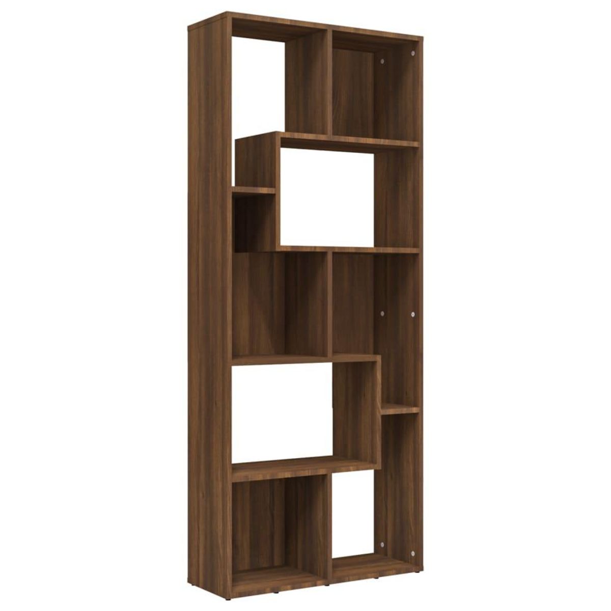 VIDAXL Bibliotheque Chene marron 67x24x161 cm Bois d'ingenierie