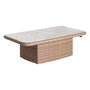 Voir la diapositive 1 : HESPERIDE Table basse de jardin relevable Moorea