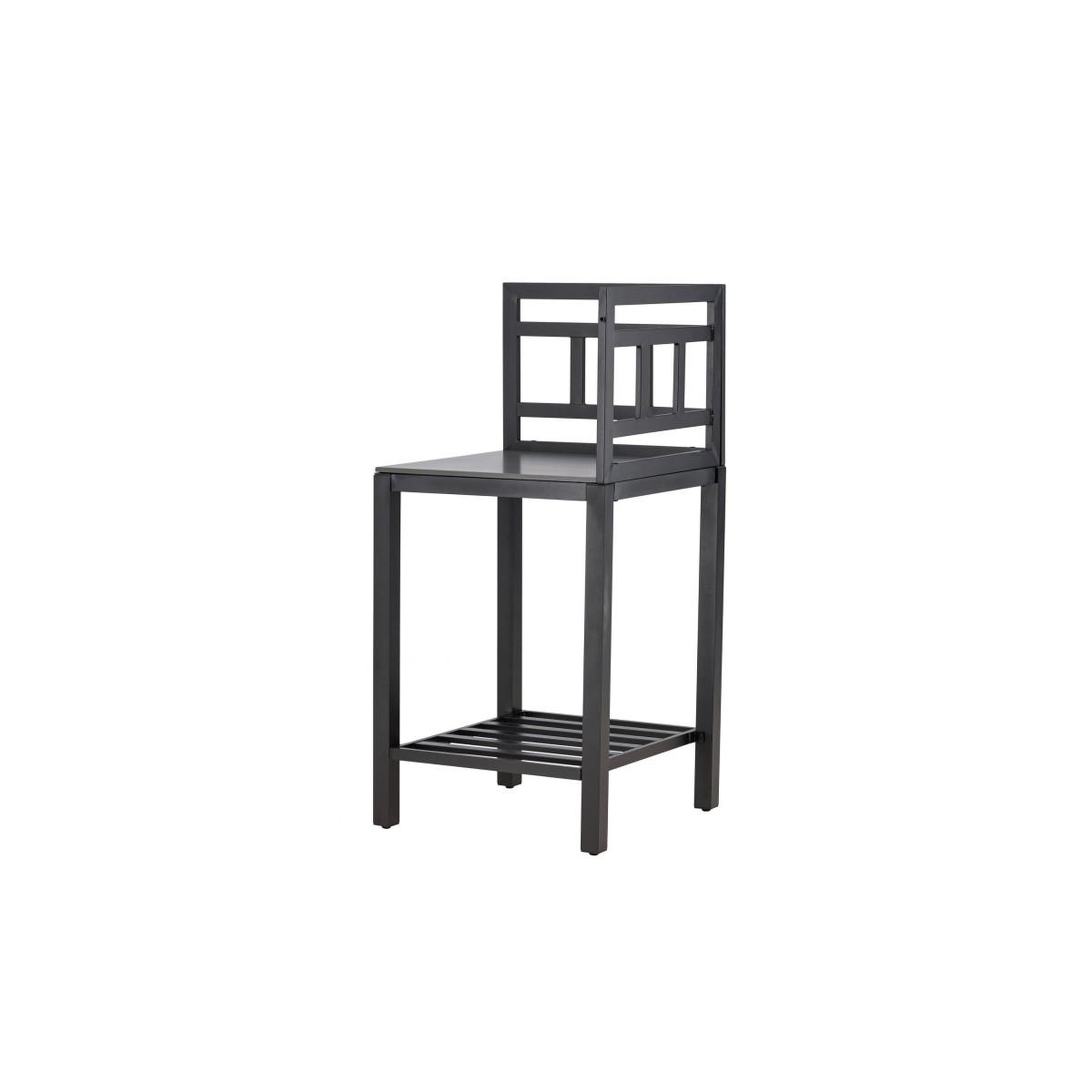 Voir la diapositive 5 : Paris Prix Meuble d'angle cuisine d'extérieur  alicante  128cm noir