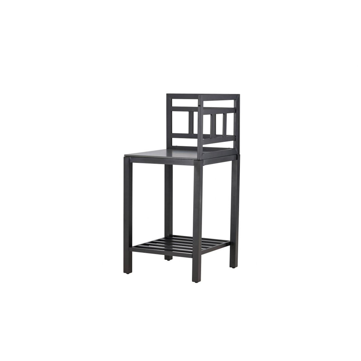 Paris Prix Meuble d'Angle Cuisine d'Extérieur  Alicante  128cm Noir