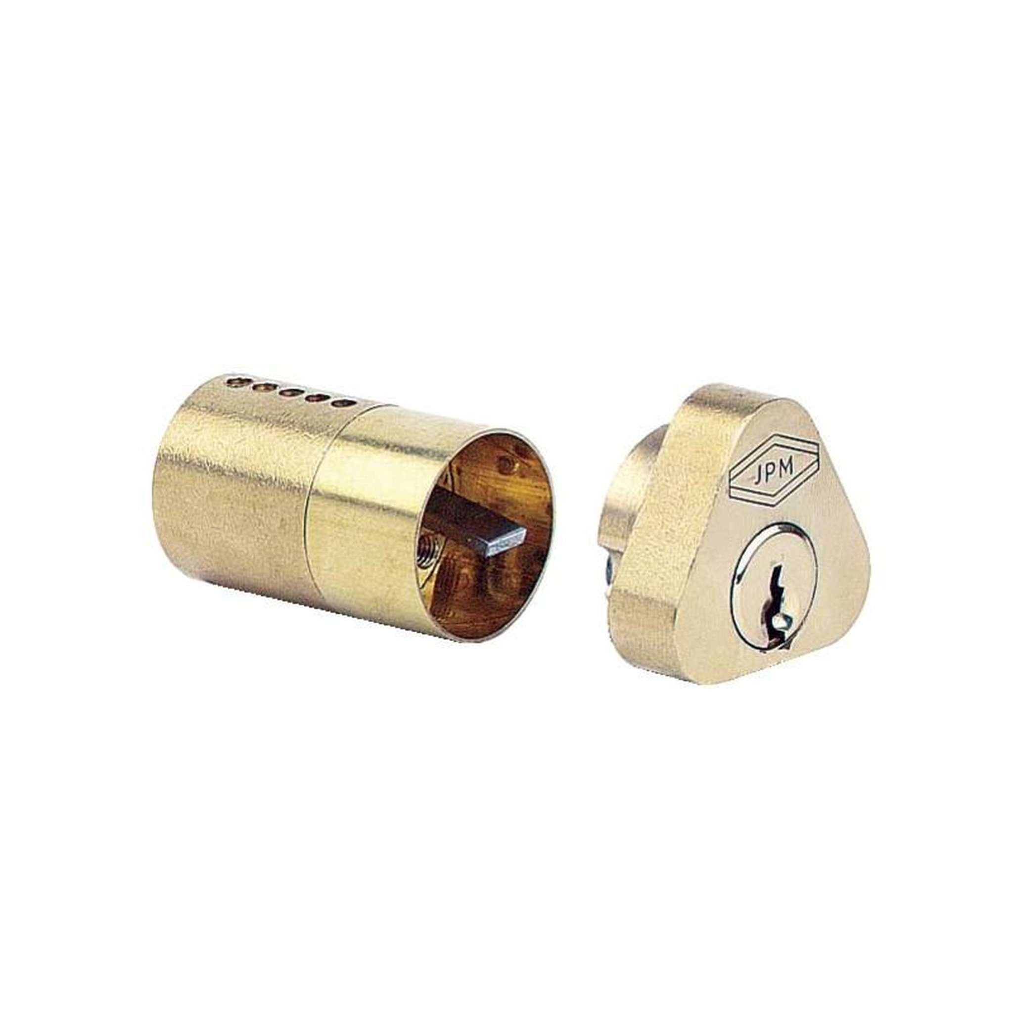 Voir la diapositive 1 : CISA Jeu de cylindre CISA longueur de 40mm laiton poli pour serrure en applique fourni avec 3 clés JPM 3005181001