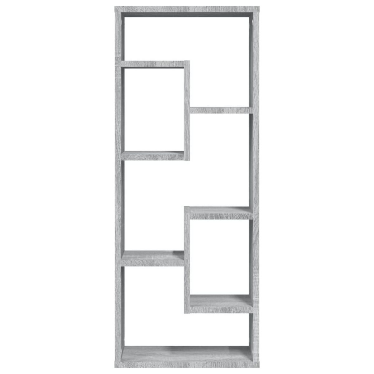 VIDAXL Etagere murale Sonoma gris 36x16x90 cm Bois d'ingenierie