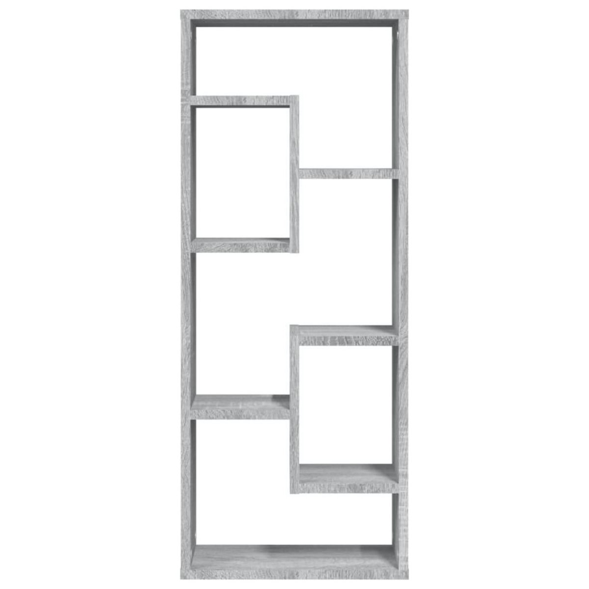 VIDAXL Etagere murale Sonoma gris 36x16x90 cm Bois d'ingenierie