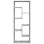 Voir la diapositive 3 : VIDAXL Etagere murale Sonoma gris 36x16x90 cm Bois d'ingenierie