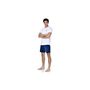 Voir la diapositive 3 : SERGE BLANCO Ensemble pyjama court homme avec t-shirt col V Dom