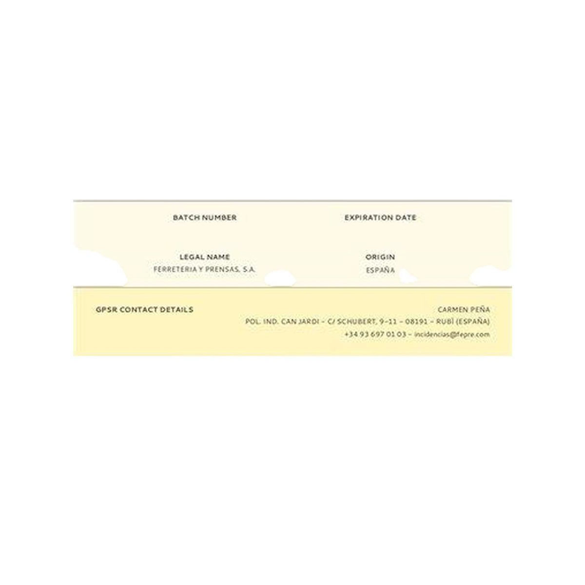 FEBER Tendeur rétractable fepre 8421272046923 blanc