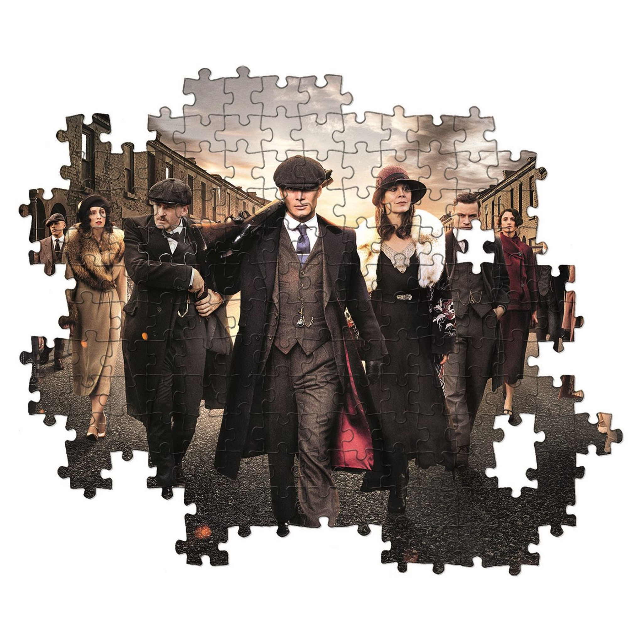 Voir la diapositive 3 : CLEMENTONI Puzzle 1000 pièces Peaky Blinders