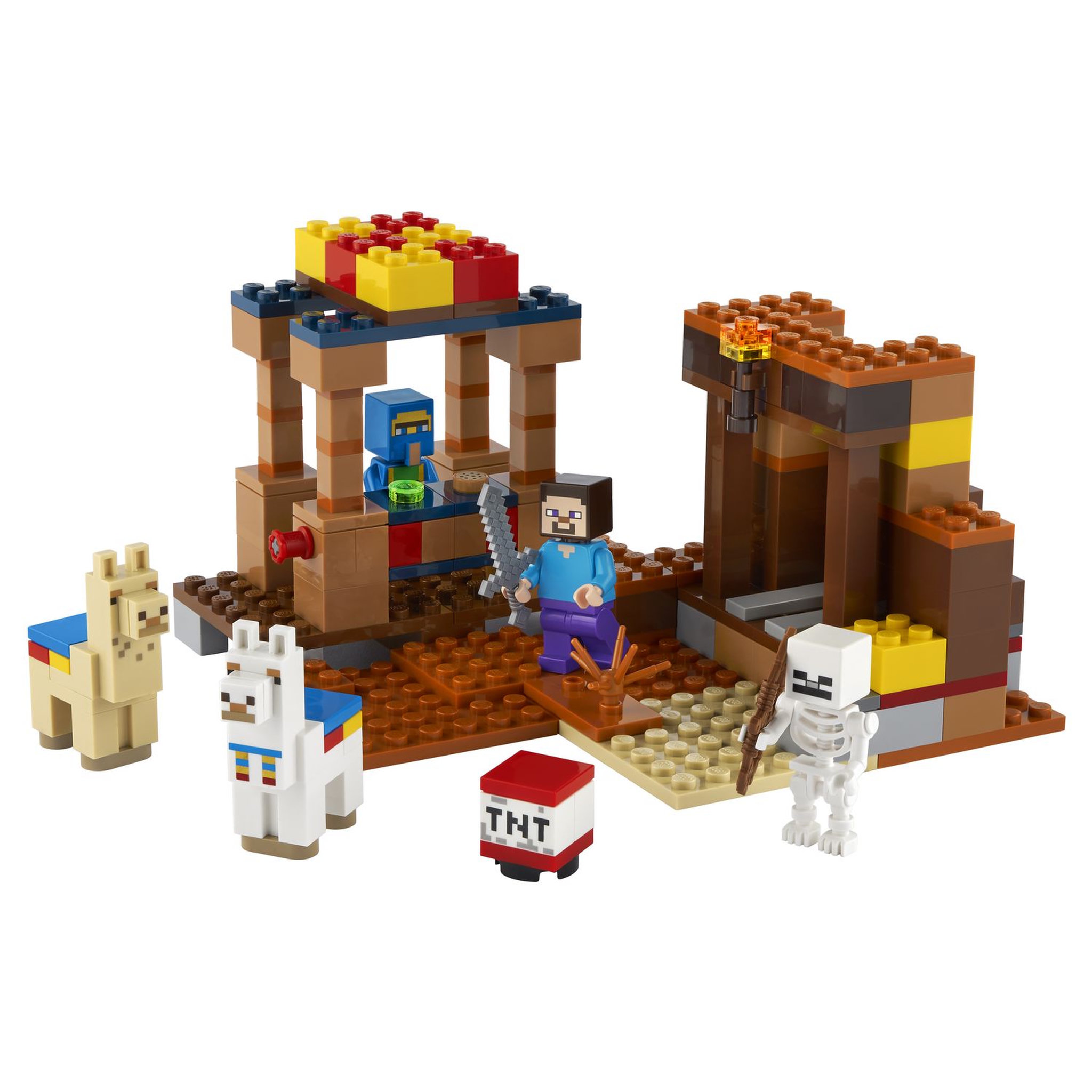 Voir la diapositive 2 : LEGO Minecraft 21167 - Le comptoir d'échange