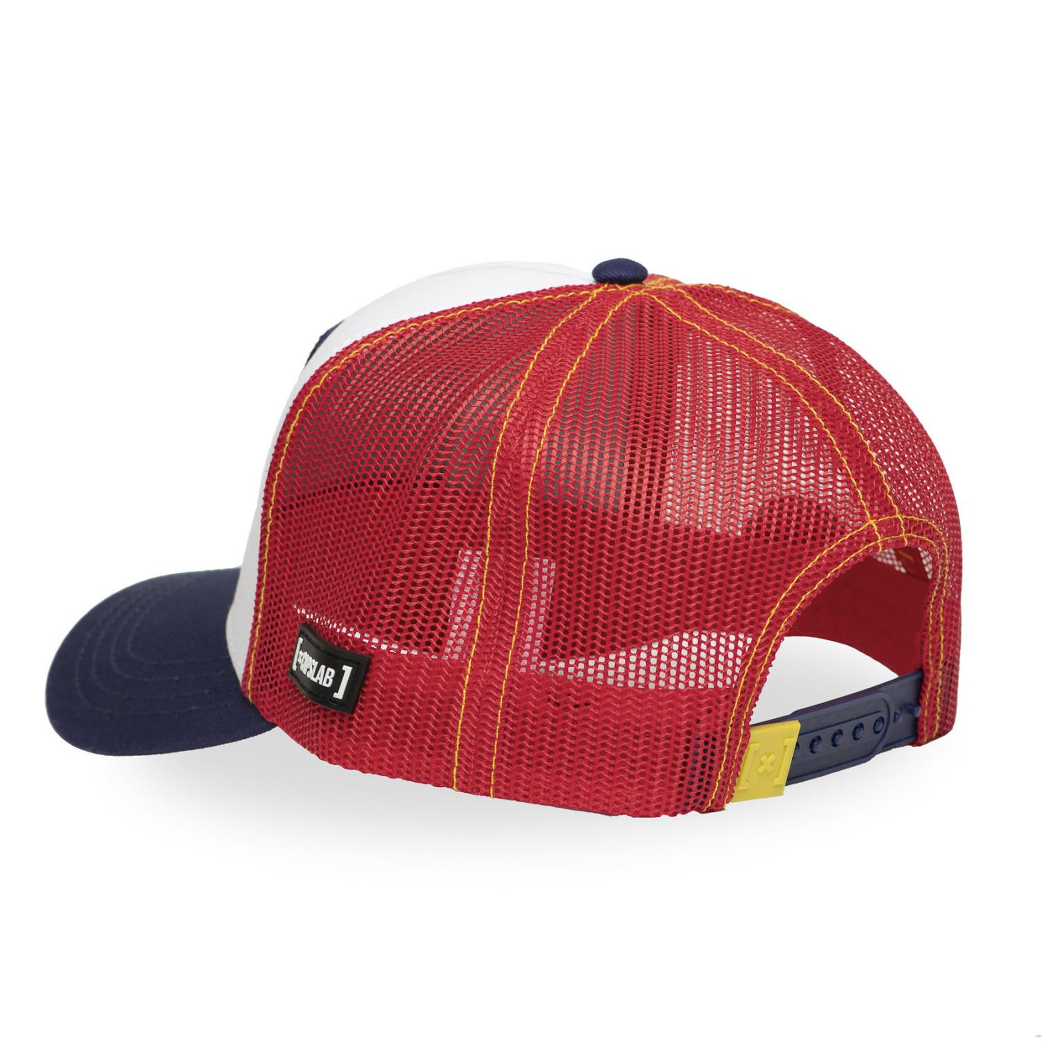 Voir la diapositive 4 : CAPSLAB Casquette trucker avec filet my hero academia all might