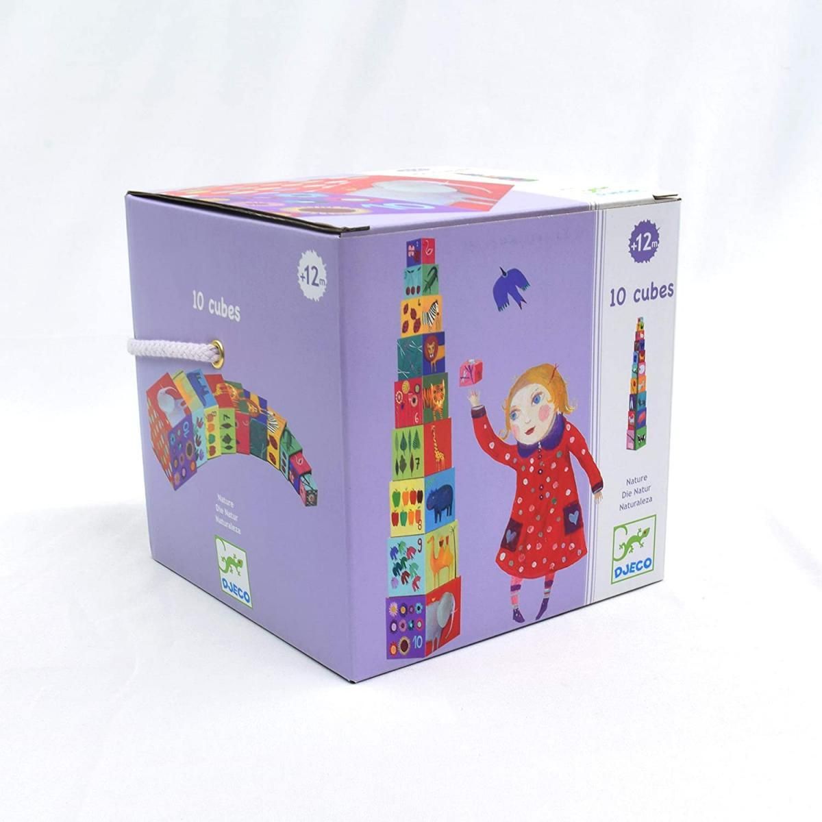 Djeco Cubes premiers age Nature et animaux