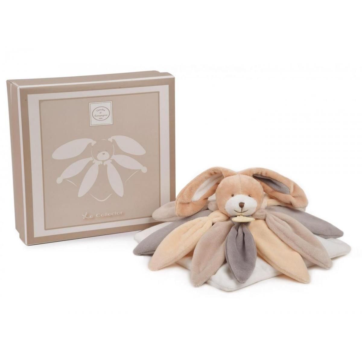 DOUDOU ET COMPAGNIE Collectors Doudou Lapin Taupe