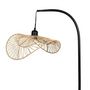Voir la diapositive 1 : OSTARIA Lampadaire corde métal Ozana naturelle H150