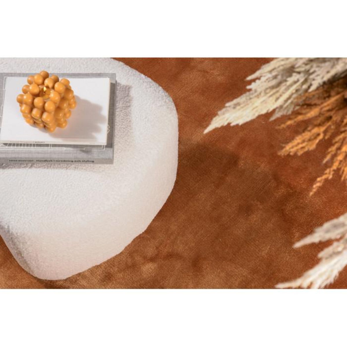 Paris Prix Tapis Déco  Indra  201x301cm Moutarde