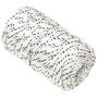 Voir la diapositive 2 : VIDAXL Corde de bateau tresse Blanc 2 mmx250 m Polyester