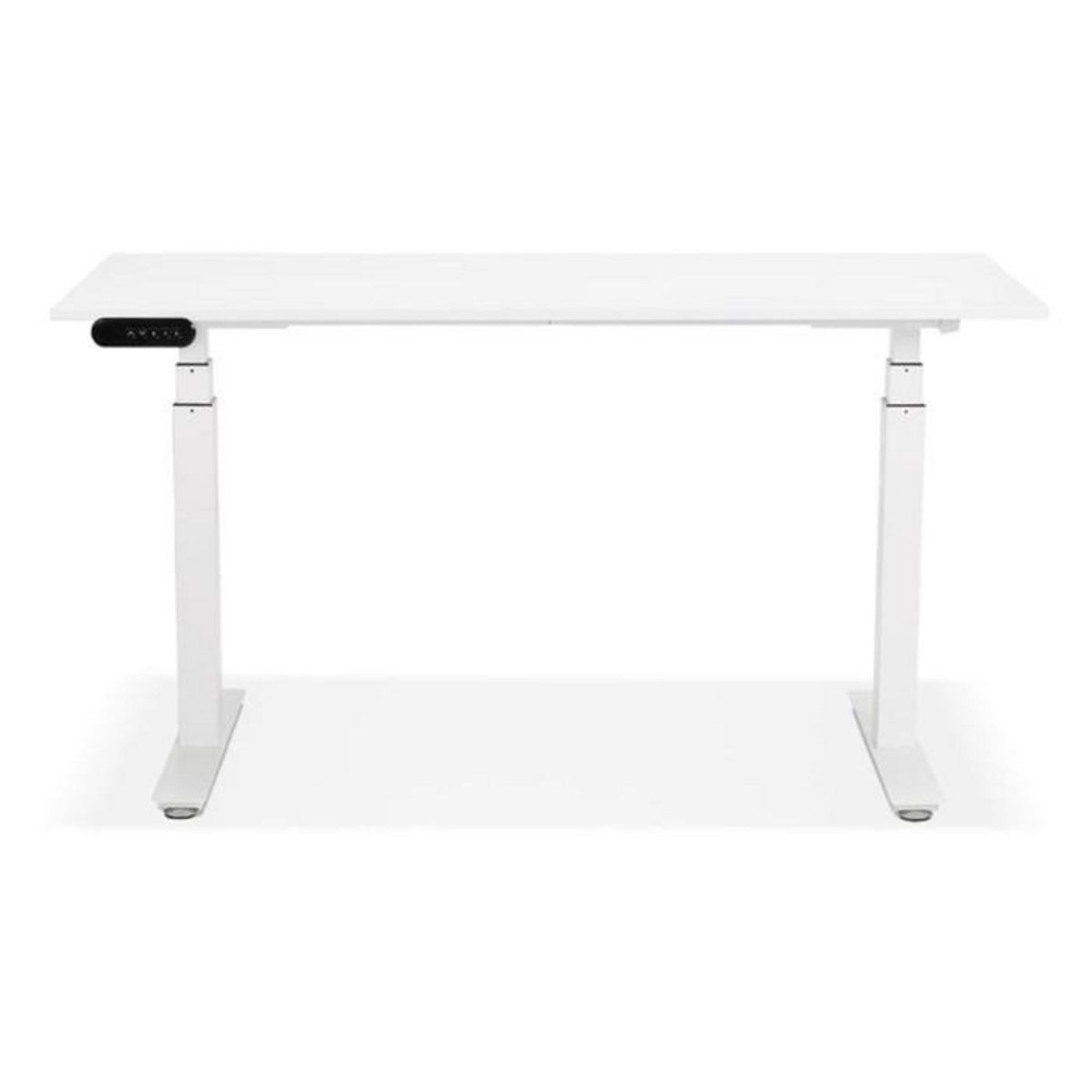 Paris Prix Bureau Design Réglable  Électrique  140cm Blanc