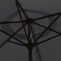 Voir la diapositive 5 : VIDAXL Parasol Noir 200x224 cm Aluminium