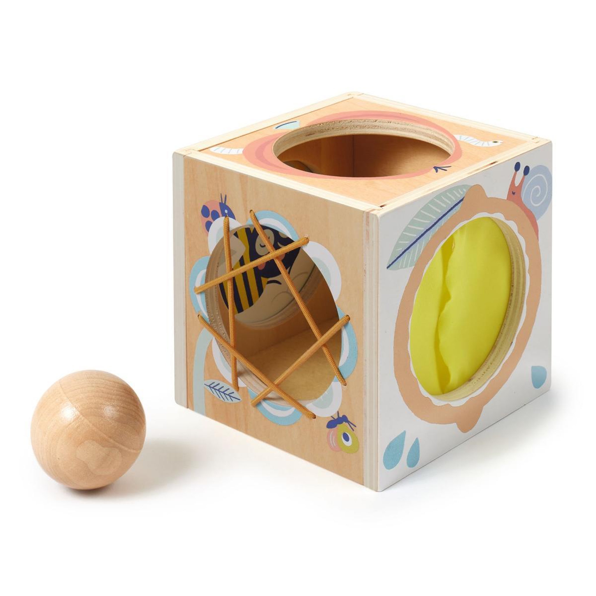 Voir la diapositive 2 : Djeco Boite de decouvertes - Babybox