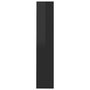Voir la diapositive 5 : VIDAXL Armoire a chaussures murale noir brillant bois d'ingenierie