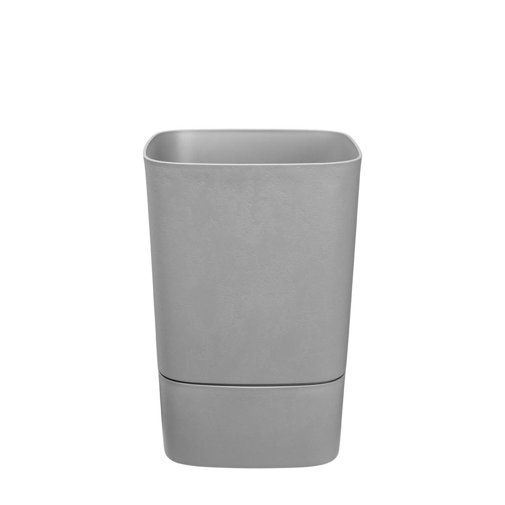 Voir la diapositive 1 : ELHO Pot de fleurs carré extérieur/intérieur 30 x 30 cm Elho Aqua Care Greensense gris ciment