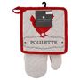 Voir la diapositive 2 : ATMOSPHERA Gant & Manique  Poulette  33cm Multicolore