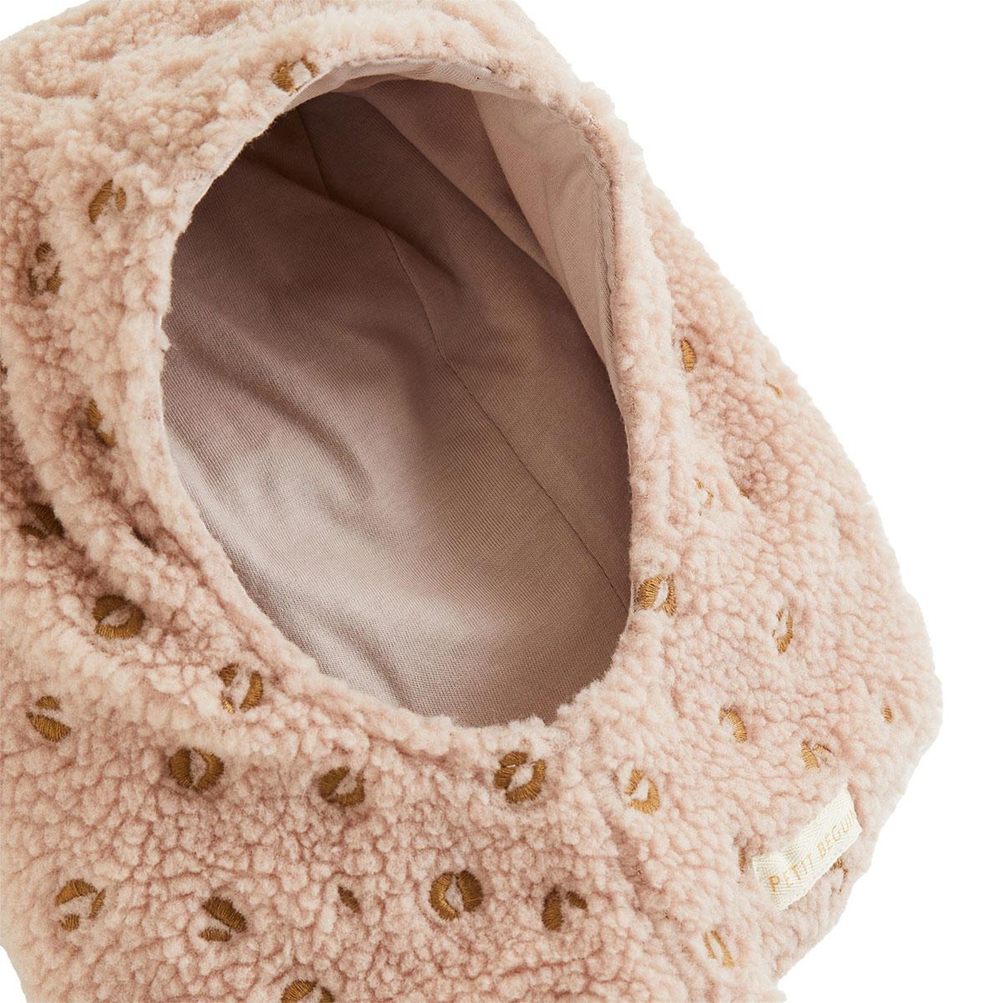 Voir la diapositive 3 : PETIT BEGUIN Cagoule bébé en sherpa Adele
