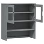 Voir la diapositive 5 : VIDAXL Dessus de buffet MOLDE Gris 90x35x100 cm Bois massif de pin