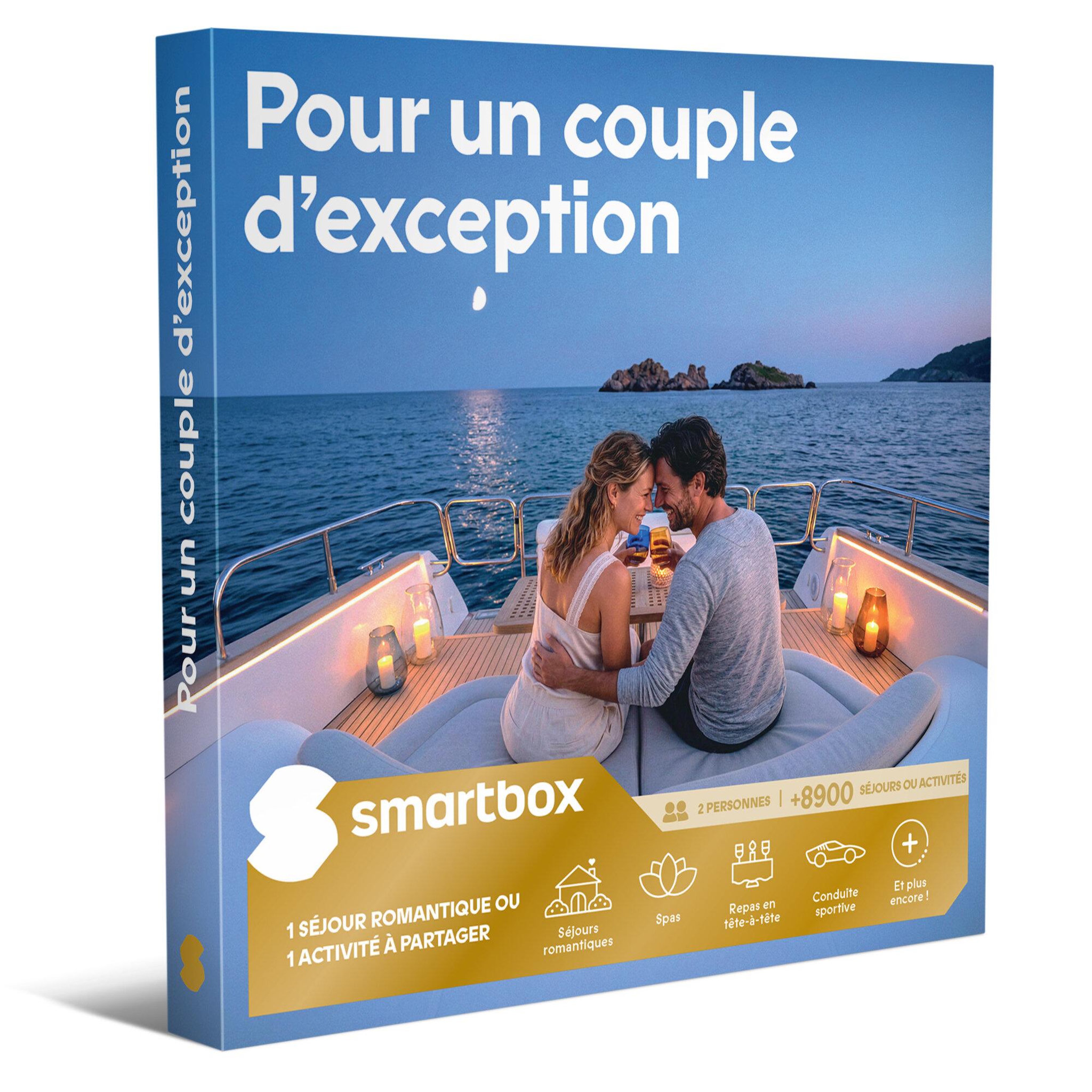 Smartbox Pour un couple d'exception - coffret cadeau multi-thèmes