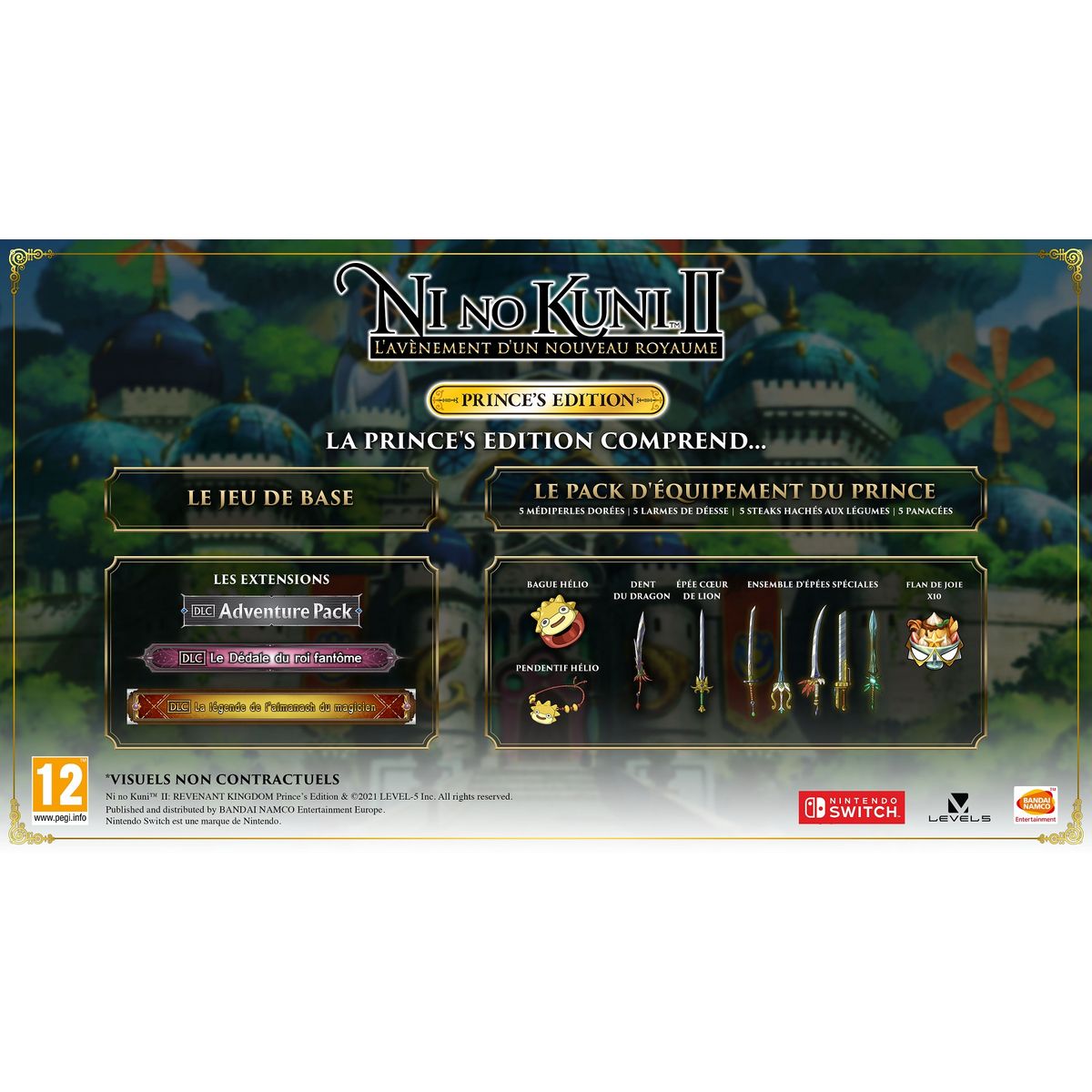Ni No Kuni II : L'avénement d'un nouveau royaume Prince's Edition Nintendo Switch