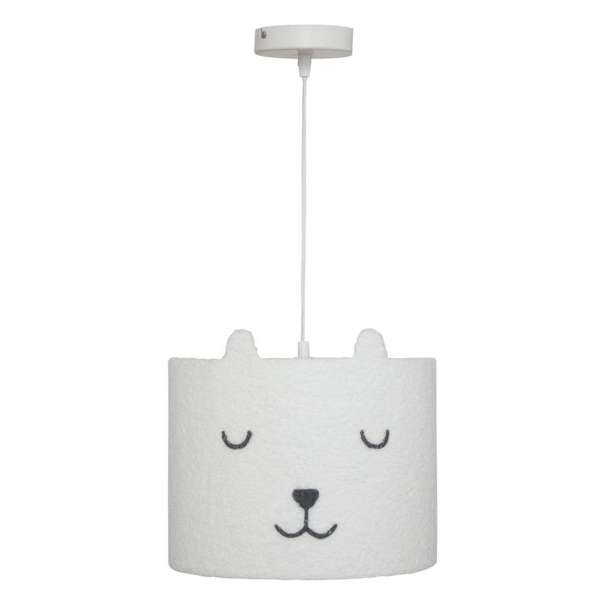 Atmosphera Kids Lampe suspension enfant  toxey  28cm blanc