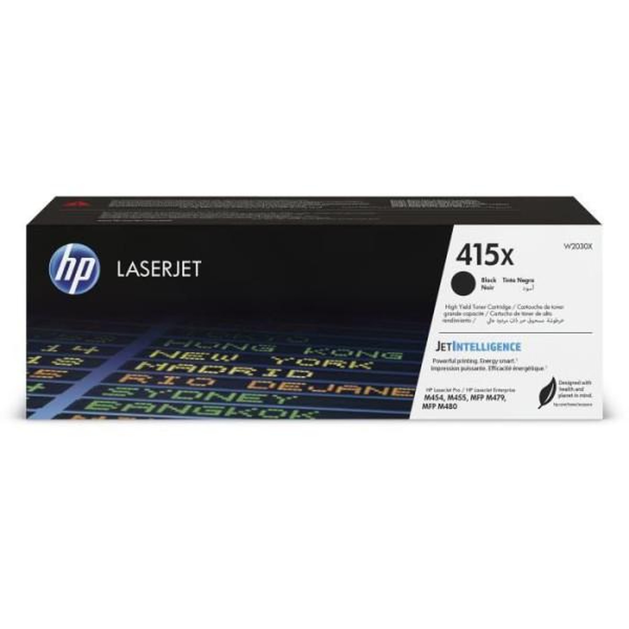 HP Cartouche de Toner HP 415X Noir grande capacité Authentique (W2030X)