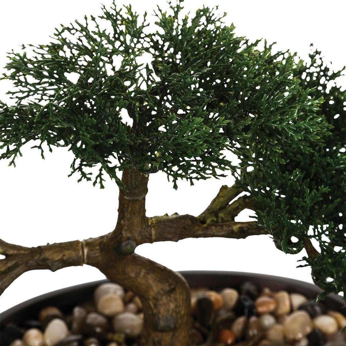 ATMOSPHERA Plante Artificielle en Pot  Bonsaï  23cm Vert