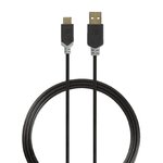 NEDIS Câble USB Nedis 5412810263530 USB 2.0 Type-C Mâle - A Mâle 1,0 m Anthracite