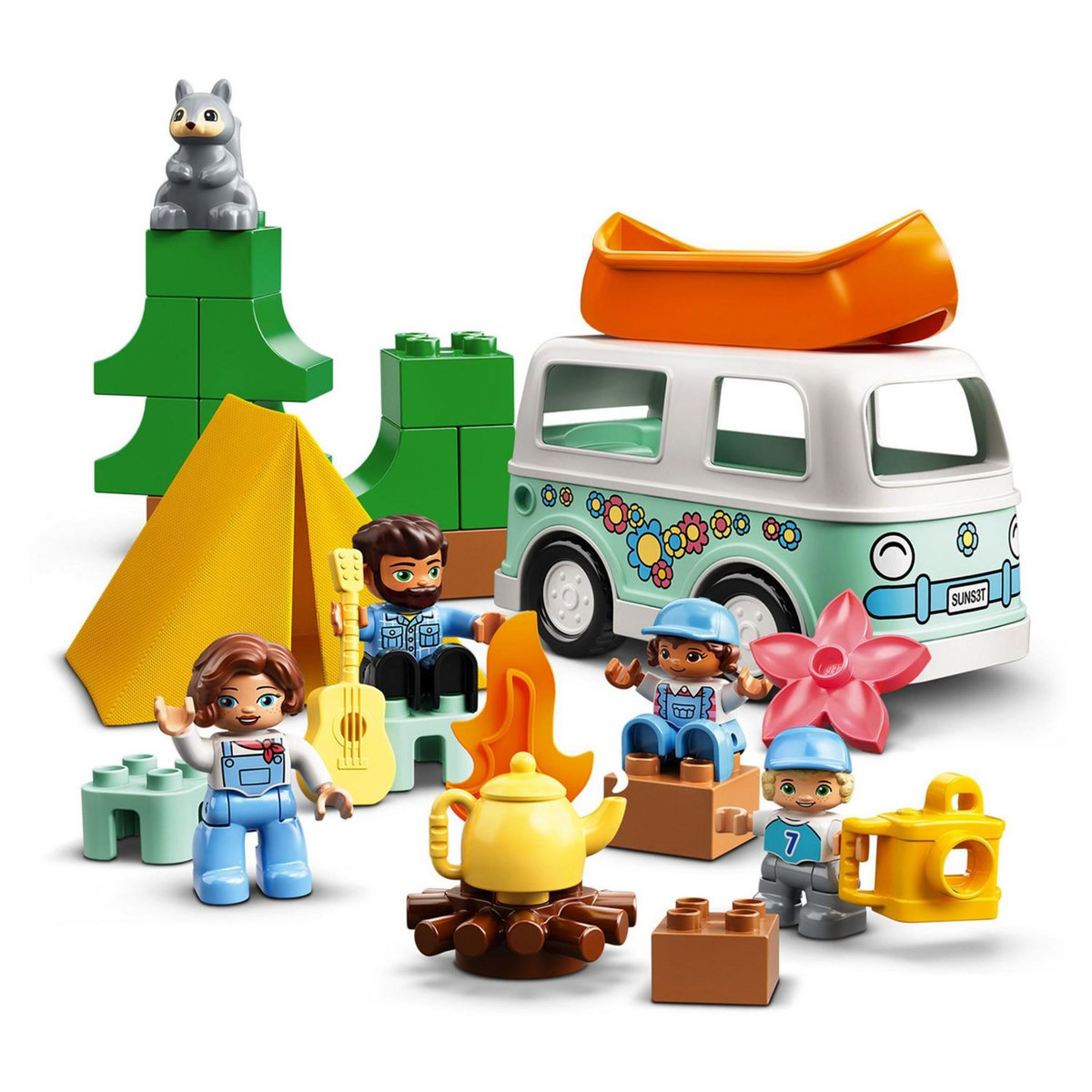 LEGO DUPLO Ma ville 10946 - Aventures en camping-car en famille