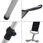 Voir la diapositive 5 : VIDAXL Extension d'ombrage T-Top anthracite 170x208x(115-183) cm
