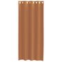 Voir la diapositive 4 : VIDAXL Rideaux en voile avec œillets 2 pcs terre cuite
