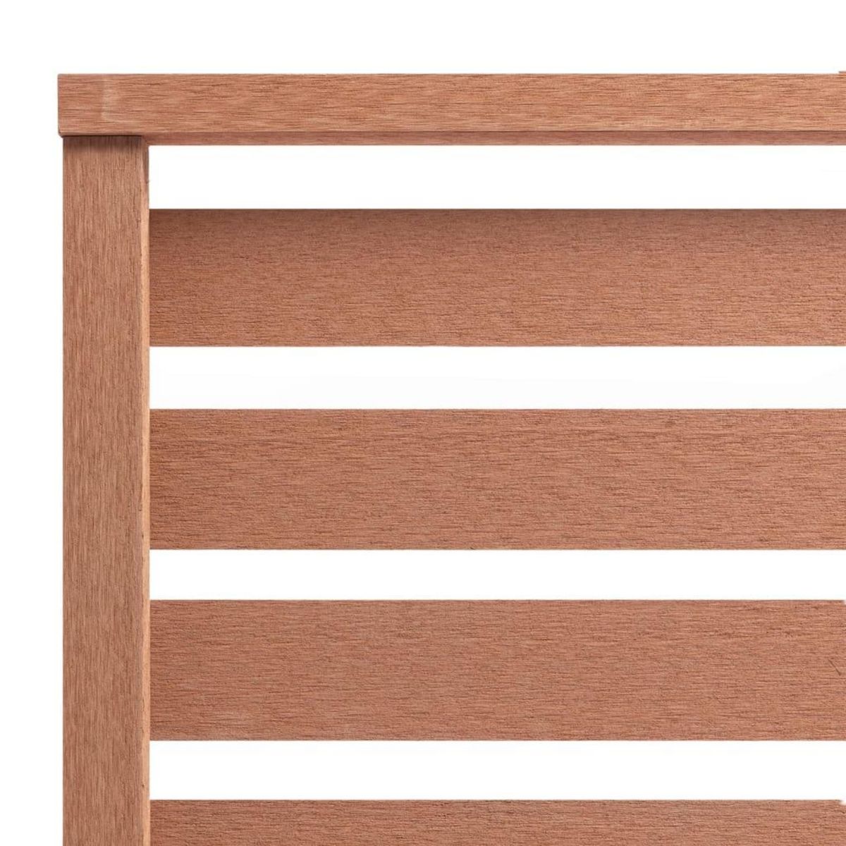 VIDAXL Panneau de cloture WPC 180x180 cm Marron